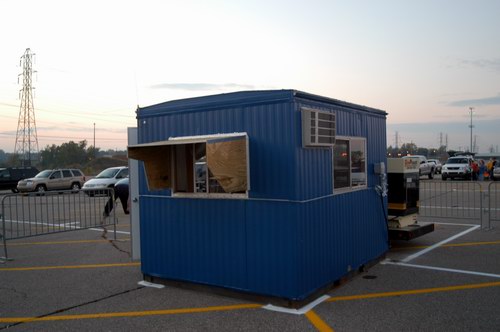 Silverdome Drive-In Theatre - Projection Booth